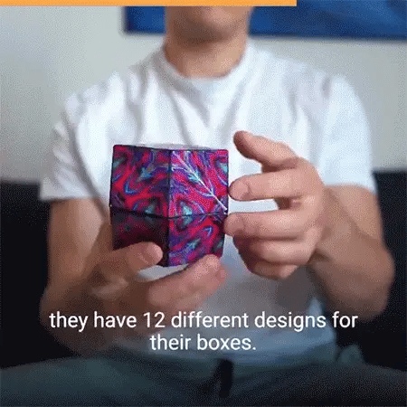 Shashibo magnetic puzzle cubes